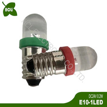 高品质 螺口E10 LED灯珠 DC3V 4.5V 6.3V 12V 24V信号指示灯 车灯