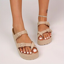 N 65614 Thick Sole EVA Sandals ��׼н���Ь �羳����