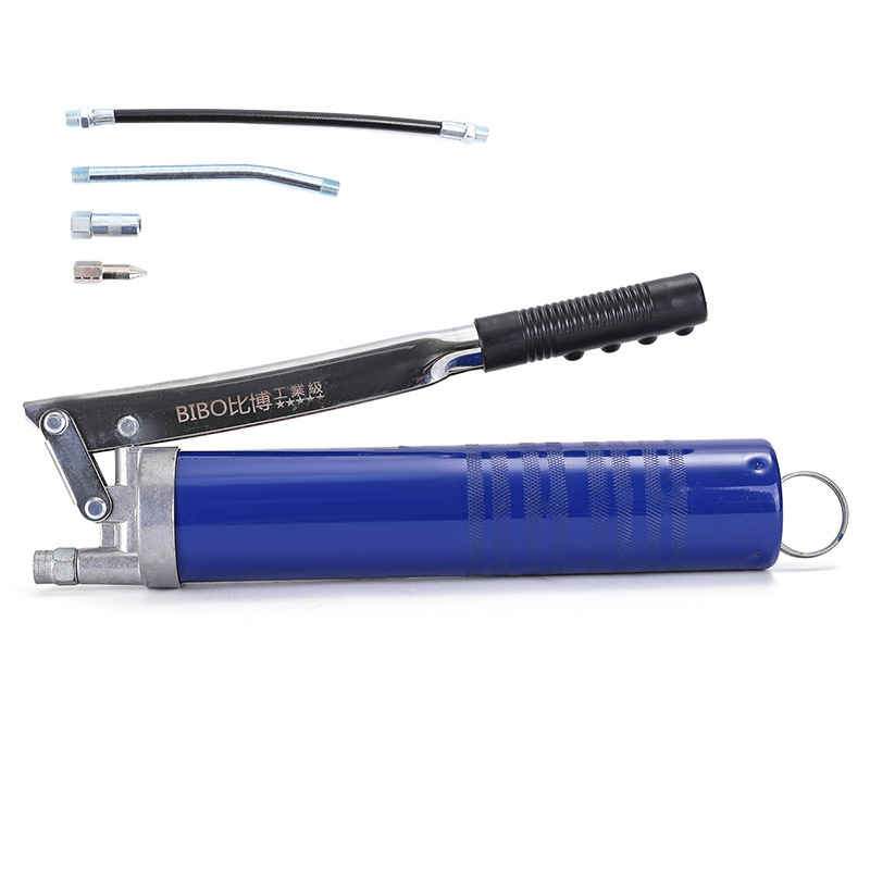 比博手动高压省力黄油枪单杆挖掘机货车通用牛油枪小型便携黄油枪