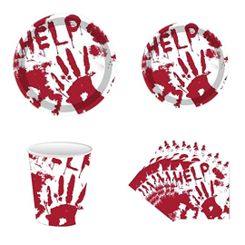 场地布置道具;吊旗/三角旗;一次性刀叉勺