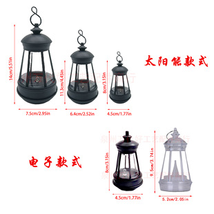 Solar Lantern lawn lamp LED courtyard resin crafts electronic accessories camping lamp garden puppy Lantern