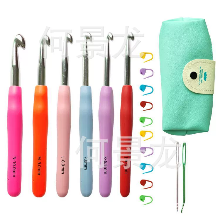 Amazon вязание крючком пакет Расширенный TPR цветной костюм вязаный свитер шерстяной вязаный крючком костюм