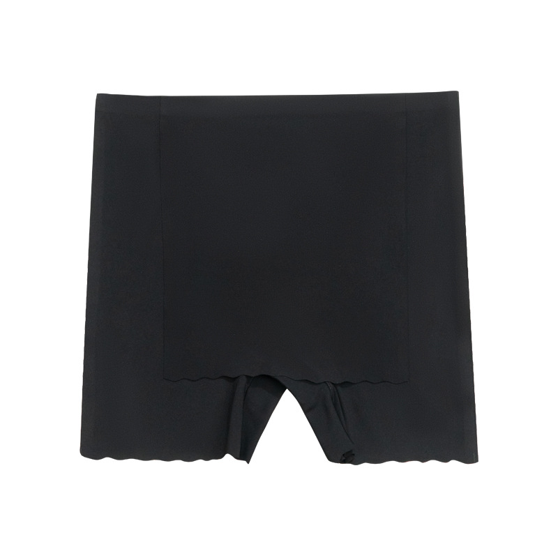 Comercio exterior respirable hielo damas pantalones de seguridad anti-luz y cubierta triangular sin marcas leggings de cintura alta para mujeres
