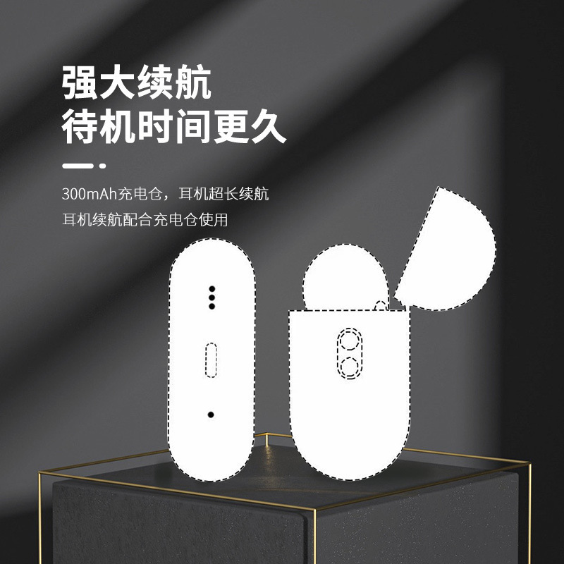 華強北bluetoothイヤホン中科藍増水三代五代pro2入耳式anc自主騒音低減高級プレゼント|undefined
