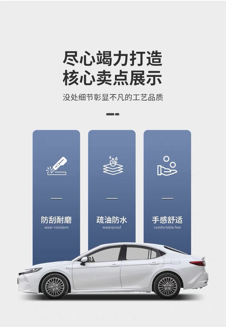 Suitable for 24-26 Models of the Ninth-Generation Camry, Central Control Panel Modification Tpu Transparent Film, Anti-Scratch and Anti-Fingerprint Film