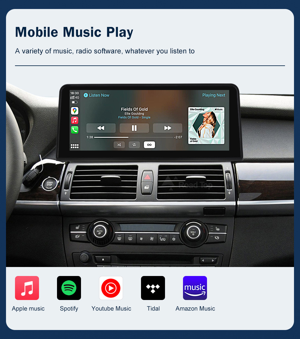Lutot LinuX Touch Display Is Suitable for Bmw X5 X6 CCC/CIC System Car Multimedia Display