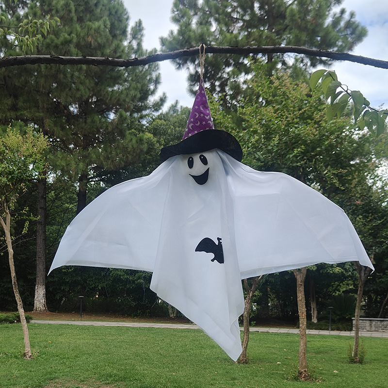 国境を越えた新型ハロウィーン幽霊ストラップ鬼節白鬼かわいい幽霊装飾用品|undefined