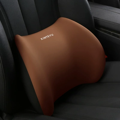 Waist support | Waist Pillow, Lumbar Support - brown-waist-pillow-standard
