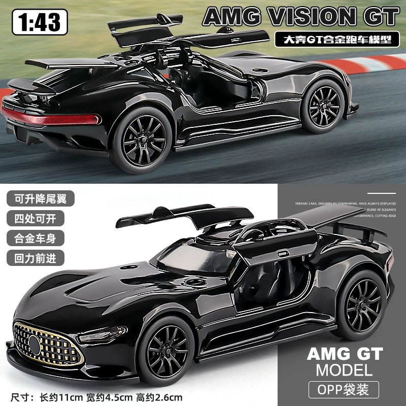 Литейный воин 1:43 гоночный автомобиль, модель из сплава металла, реалистичная игрушка с толчковым механизмом длиной 10,5 см