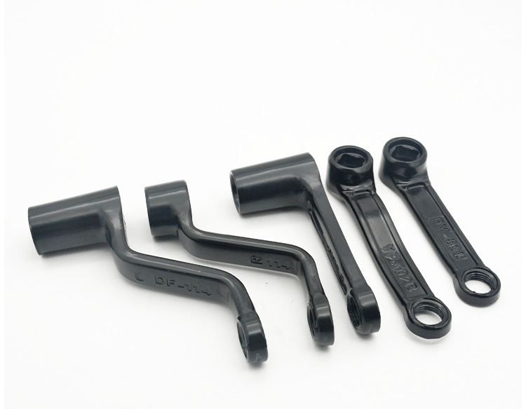 Electric car left and right crank turn new national standard battery car pedal turn center shaft pedal connecting foot rod universal accessories