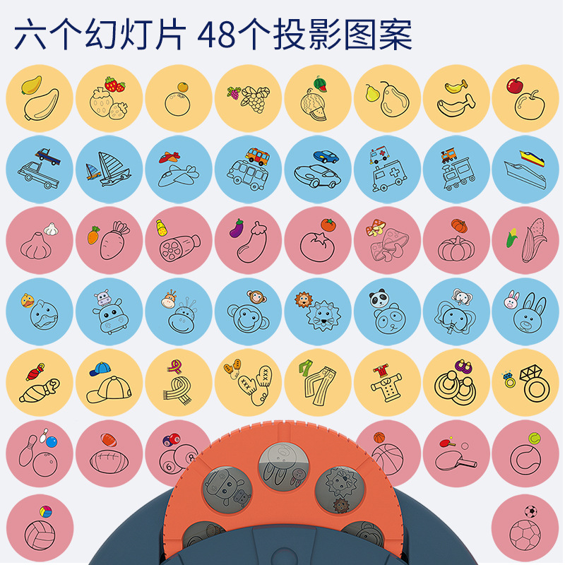 兒童投影畫板早教繪畫家用桌投影儀可擦畫畫神器繪畫桌跨境玩具