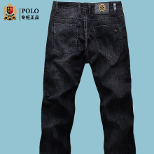 POLO夏季新款外贸直筒男式牛仔裤长裤 大码直筒保罗男士牛仔裤子