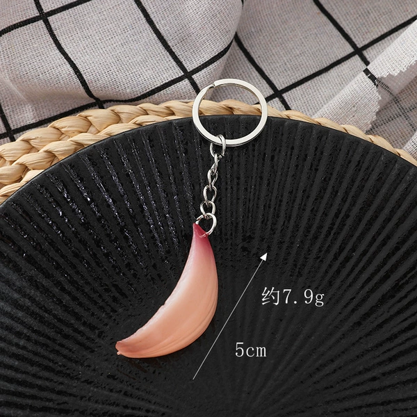 Old onion slices-keychain