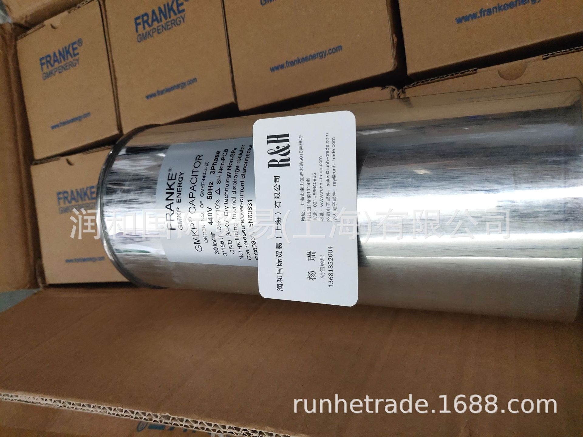 法兰克FRANKE耦合电容器，FRANKE电解电容器GMKP440-3-18