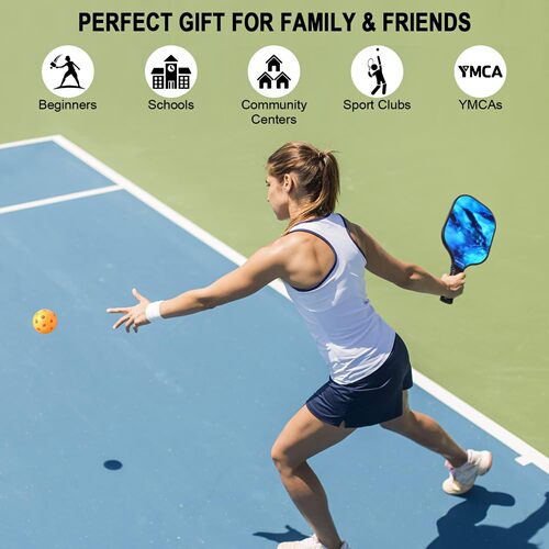 Carbon Fiber Pickleball Paddle Set USAPA Professional Certified Pickleball Paddles