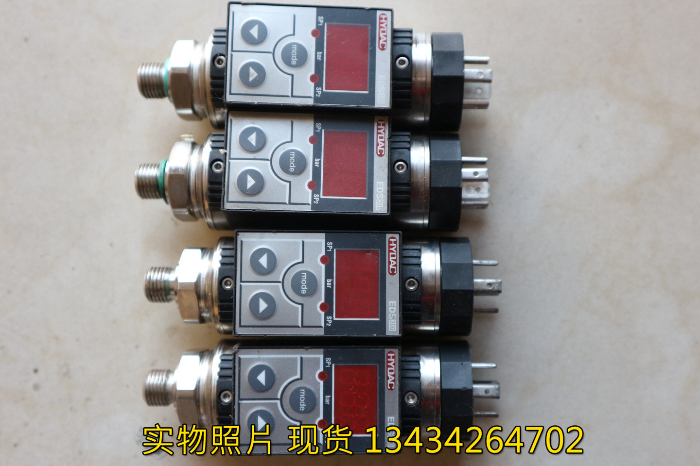 A074*原装拆机  贺德克 EDS 345 -1-250-000  HYDAC传感器  现货