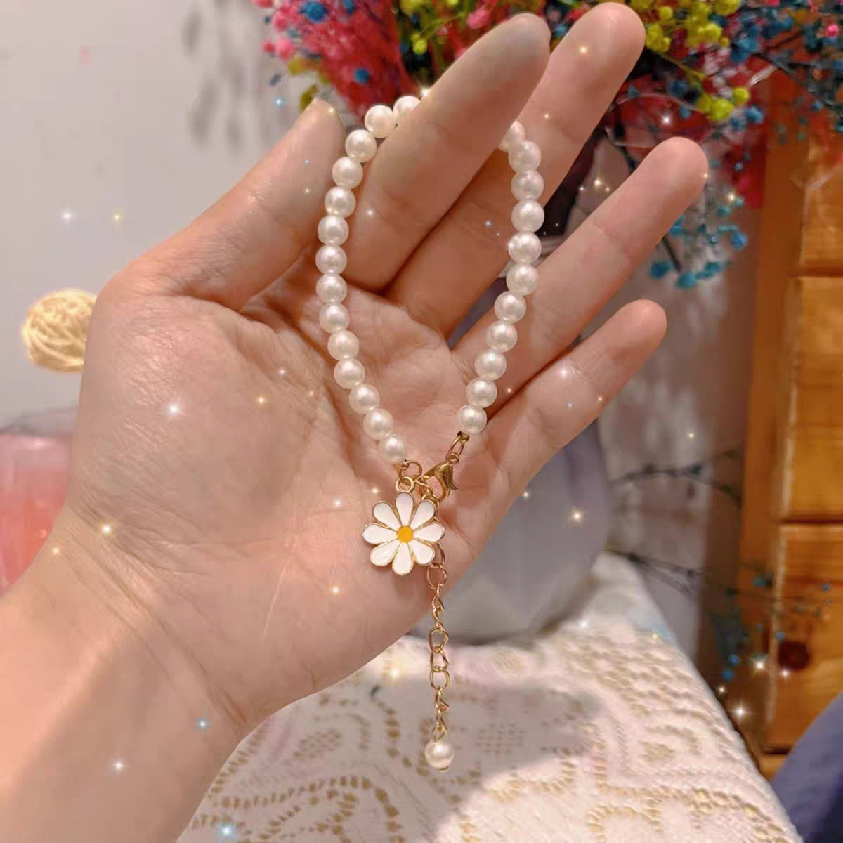 Fresh design bracelet pearl