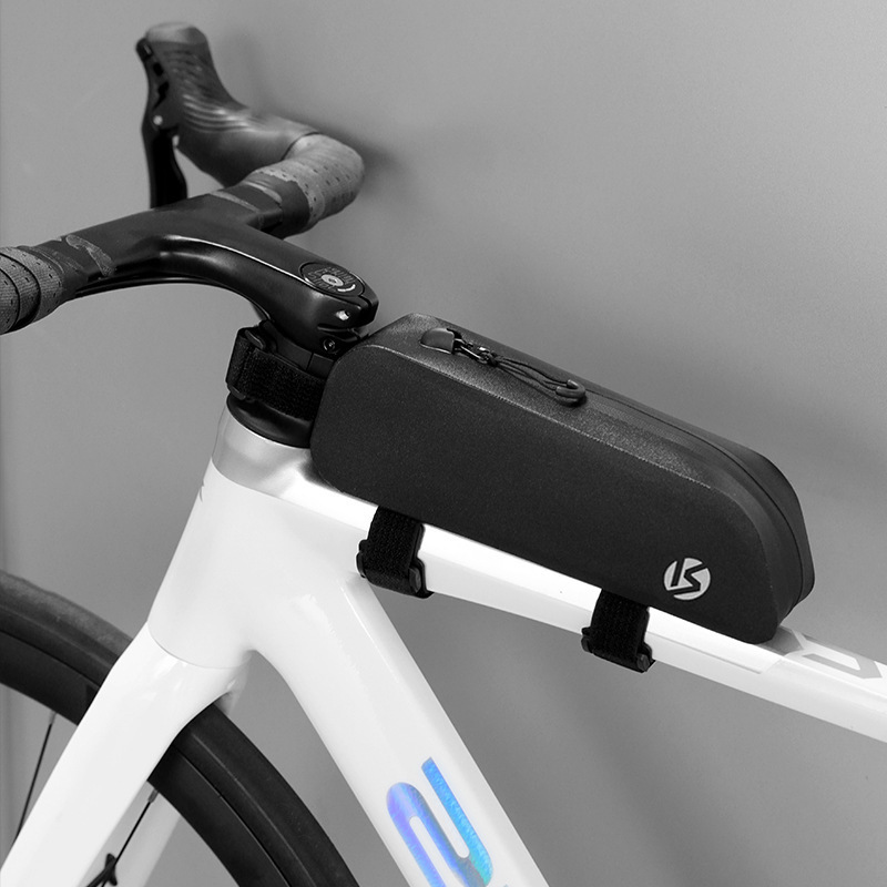 Cross-Speed Sports Bicycle Bag, Front Frame Bag, Waterproof Storage Bag for Top Tube, Narrow Style, Mountain and Road Bike Saddle Bag, Cycling Gear