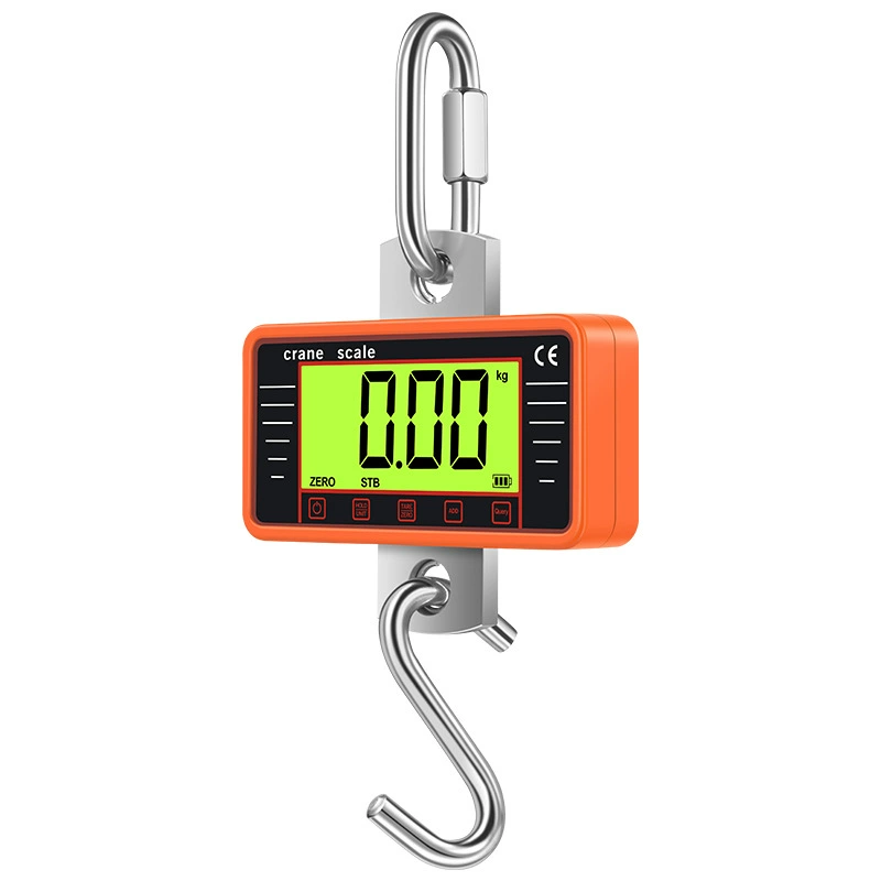 Новые промышленные весы 500 кг, крановые весы с прямым дисплеем, электронные весы, динамометр, измерительные портативные подвесные весы