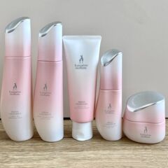 カンガルーママ ティーツリー ヤギ初乳 大豆乳 米 光感半透明シリーズセット クレンジングローション クリーム