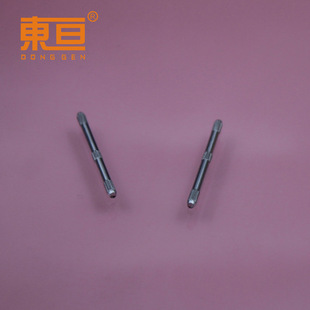 H2 * 34 three straight flower shaft three straight flower shaft iron shaft surface galvanized hardware shaft small production parts