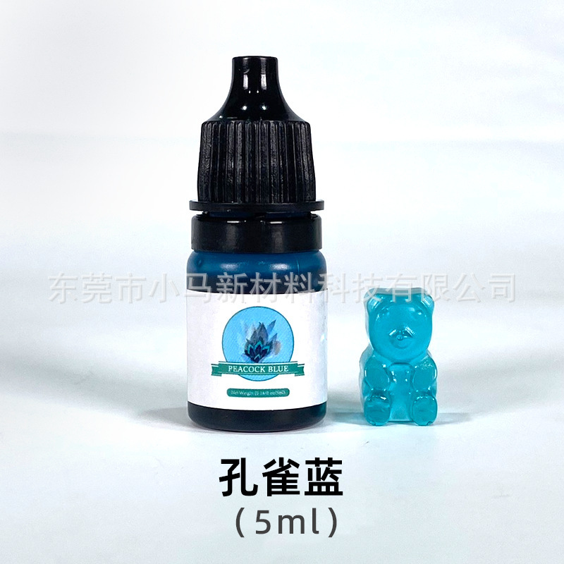 クロスボーダー UV 接着剤クリスタル接着剤 24 色 5 ミリリットルカラー手作り DIY 油性カラー顔料 ab 接着剤液体顔料|undefined