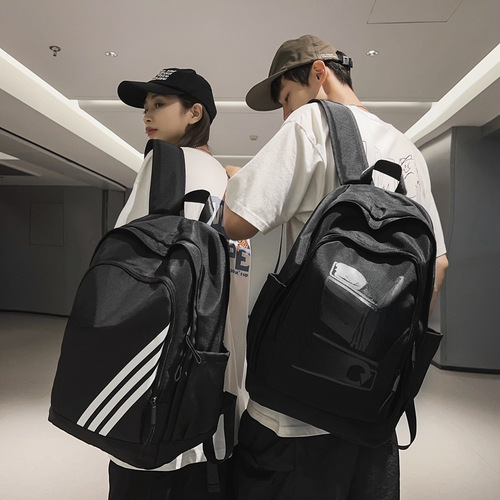 Men's Dual Shoulder Bag with a Sense of Sophistication, Middle School Student Bookbag for High School Girls, Large Capacity Computer Travel Sports Backpack