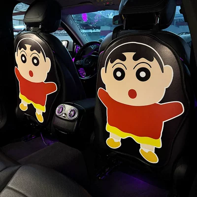 Cartoon Shin-Chan Anti-Kick Pad Universal Chair back anti-kick pad - cartoon-shin-chan-anti-kick-mat-2-pieces