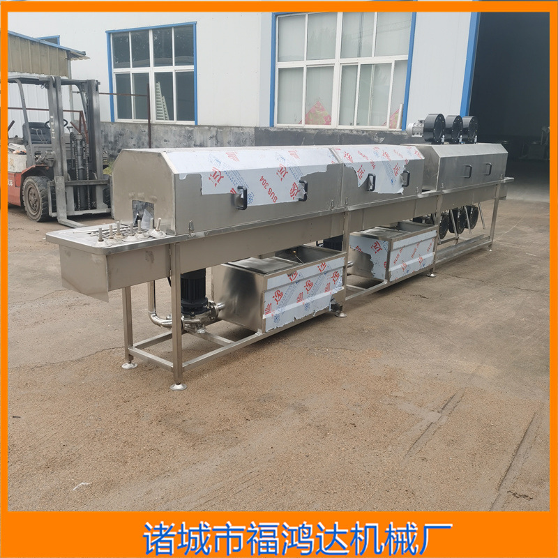 鱼罐头瓶子清洗风干线 马口铁罐清洗流水线全自动洗瓶机