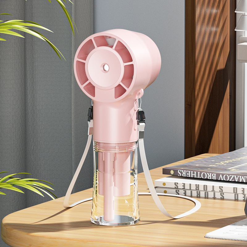 F10手持ちスプレー補水ファンusb充電ポータブルデスクトップ小学生寮ミニファンプレゼント|undefined