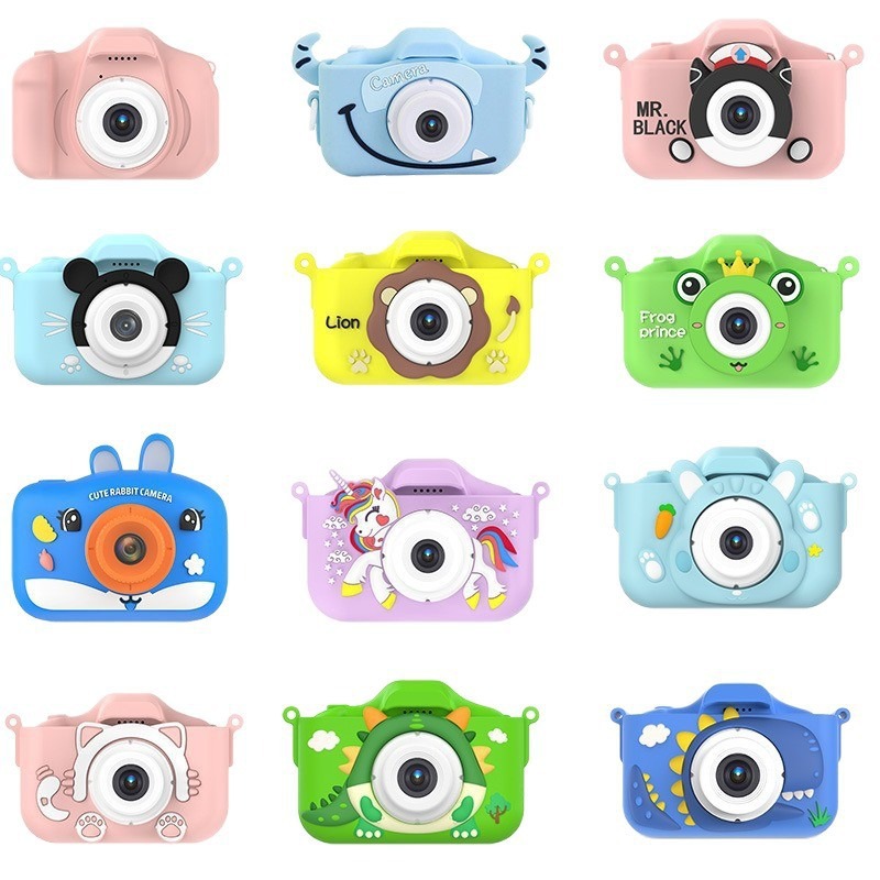 Cámara de juguete para niños, HD, para fotos y video, regalo, al por mayor