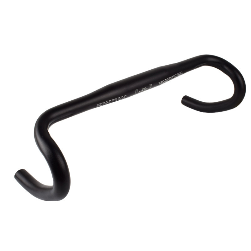 Bicicleta de carretera curvas coche aleación Aluminio cuerno para volar muerto flexión 31,8