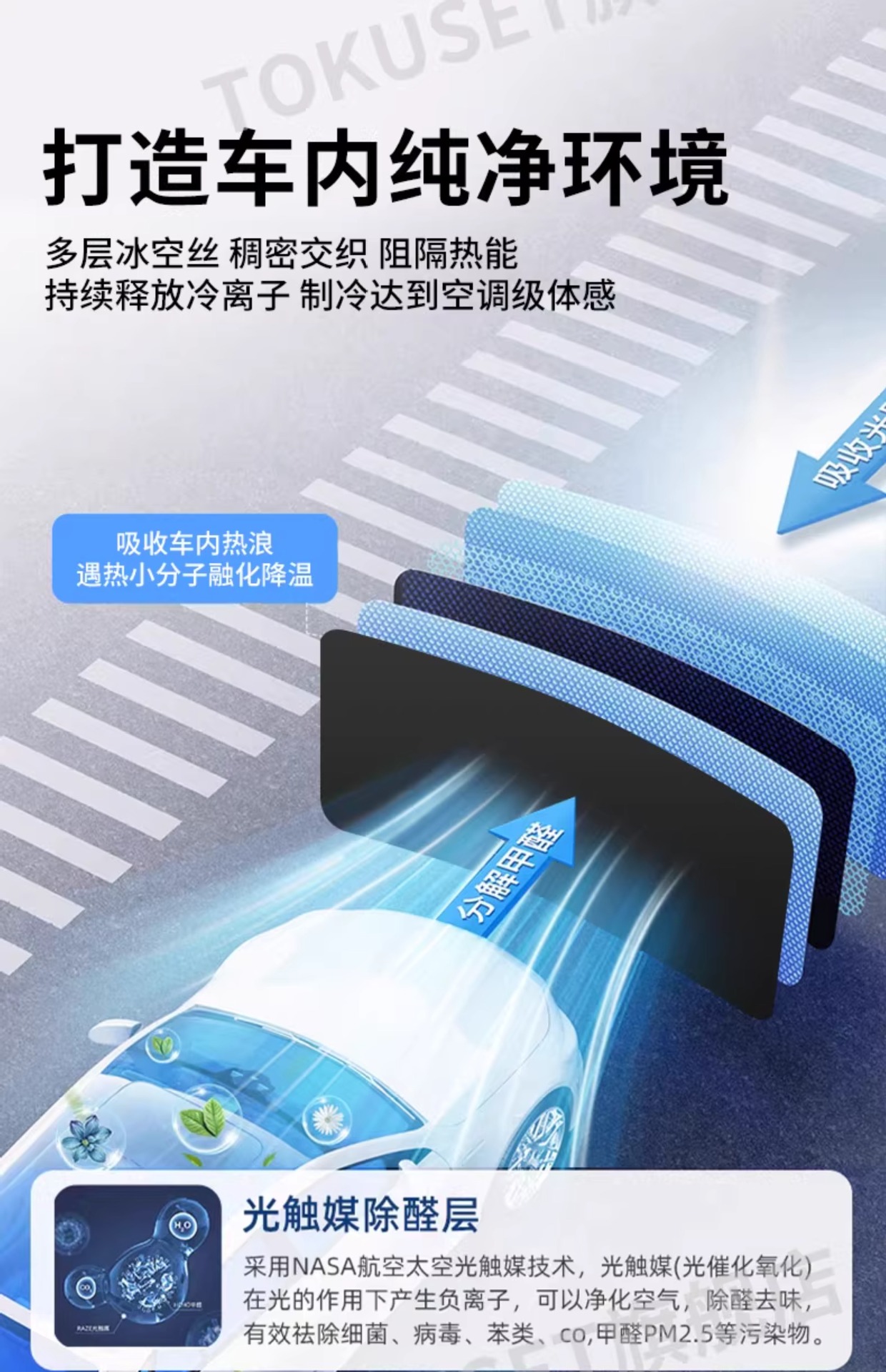 Car Sunshade, Car Window Sunshade, Sun Protection, Heat Insulation, Sunshade, Car Front Windshield Sunshade Cover, Car-Mounted