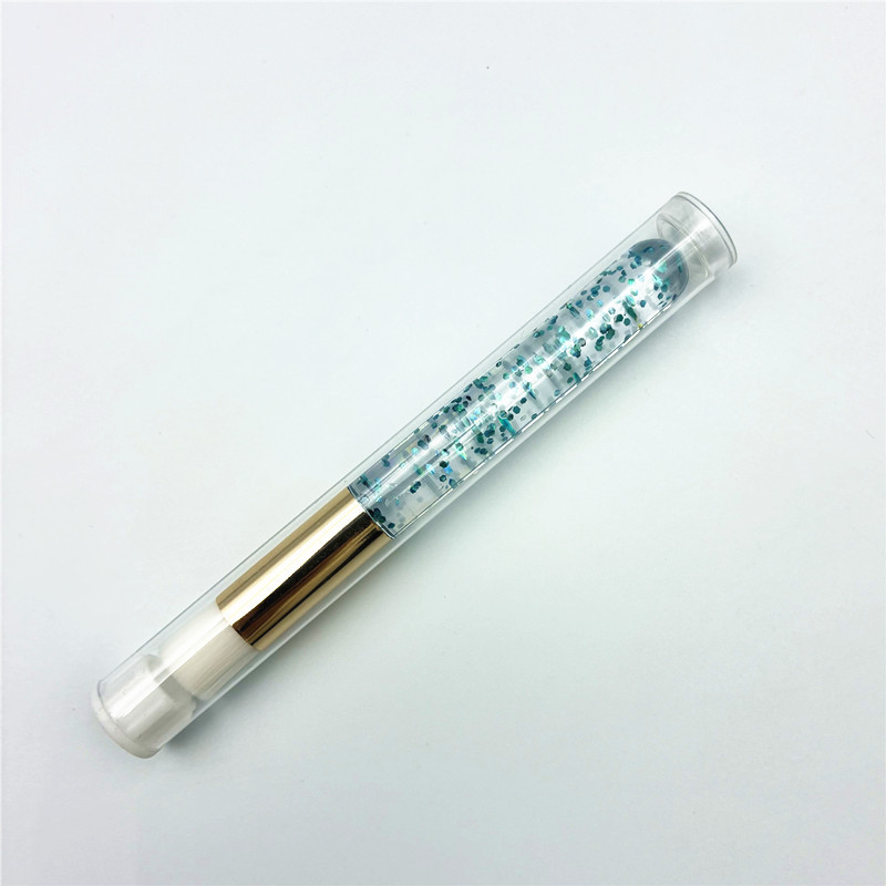 Nuevo injerto mousse de pestañas cepillo de limpieza de nariz plana herramienta de limpieza lateral blackhead eliminación nariz portátil cepillo de lavado image 24