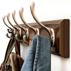♡挂衣架壁挂墙上进门口卧室入户挂衣钩玄关衣帽墙壁式衣服挂架挂