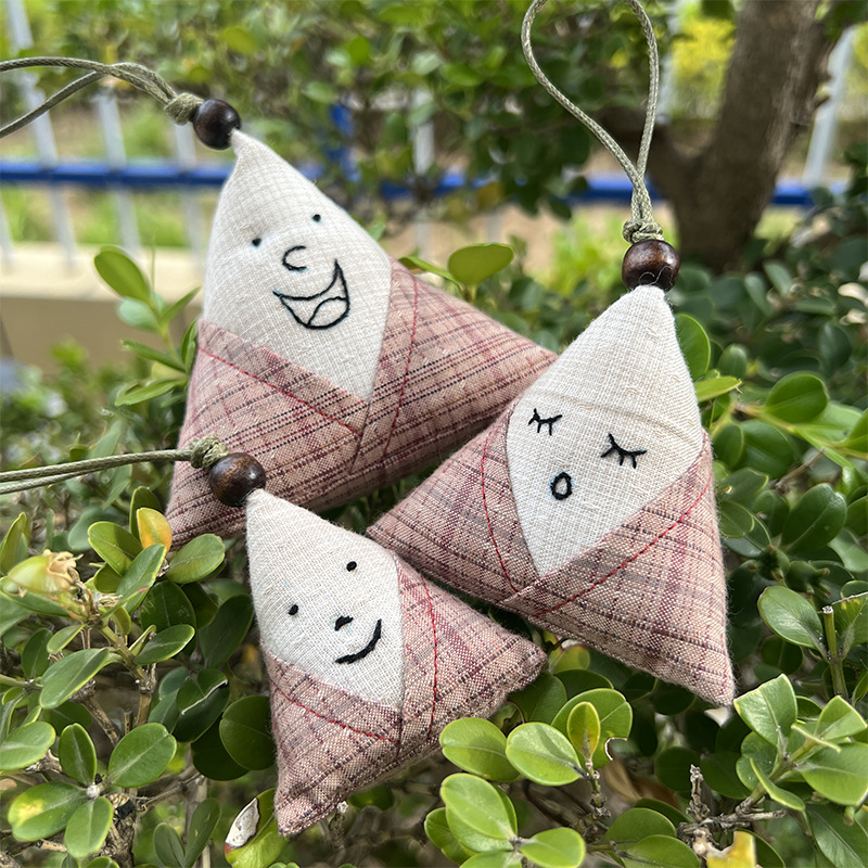 Jixiang tres fideos de arroz ~ AXRB013 (paquete de material) grande 8 cm medio 6cm pequeño 5cm (relleno de algodón)