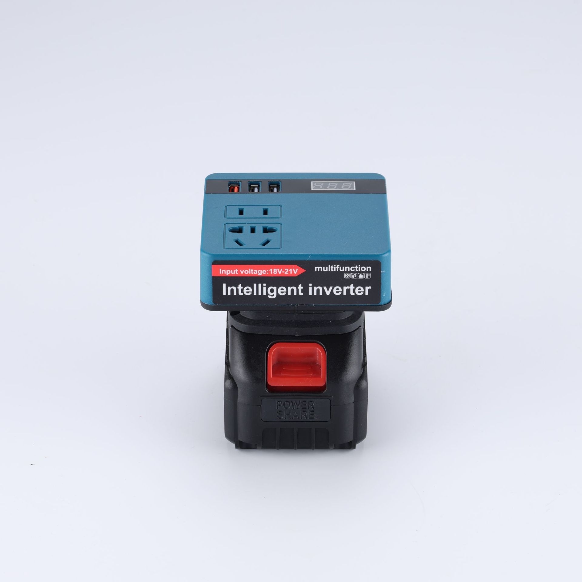 Transfronterizo inversor de litio carga宝 fuente de alimentación móvil al aire libre universal 21V a 220V convertidor inteligente