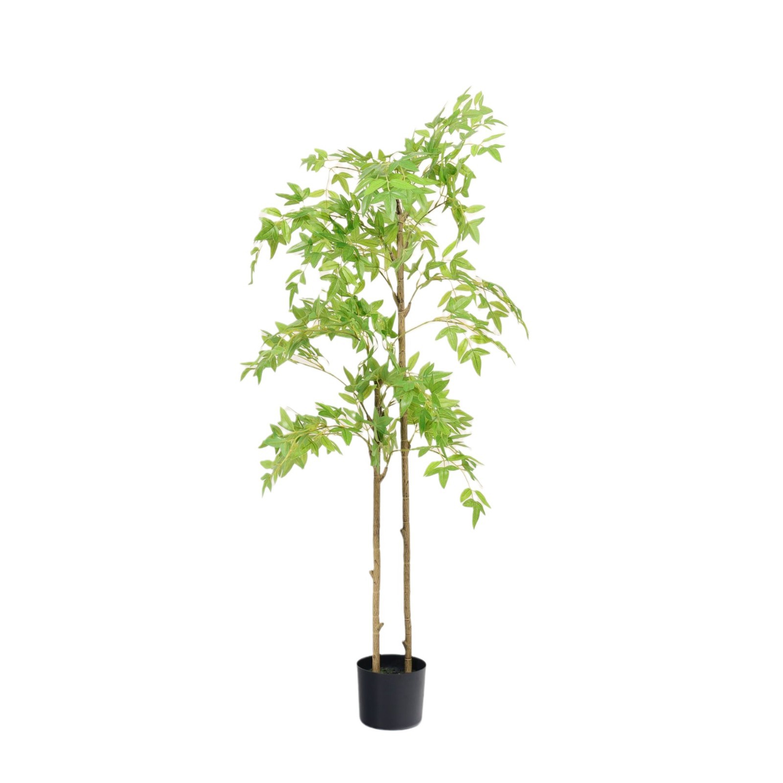 Simulación de bambú Nantian Simulación de decoración de plantas verdes Hogar Interior Sala de estar Decoración Planta de simulación de bambú falso en maceta