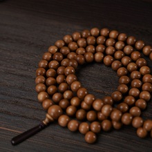 印度老山檀香木手串2.0佛珠108颗黑肉老料男女手链佛珠文玩念珠06