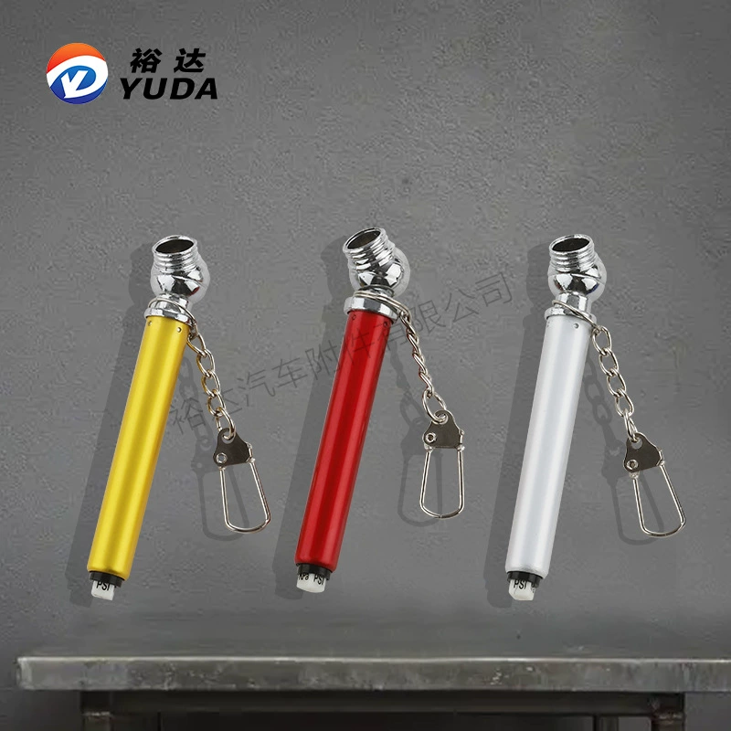 Yuda мини красочная ручка портативный манометр для измерения давления в шинах ручка для измерения давления в шинах подарок производитель поставка