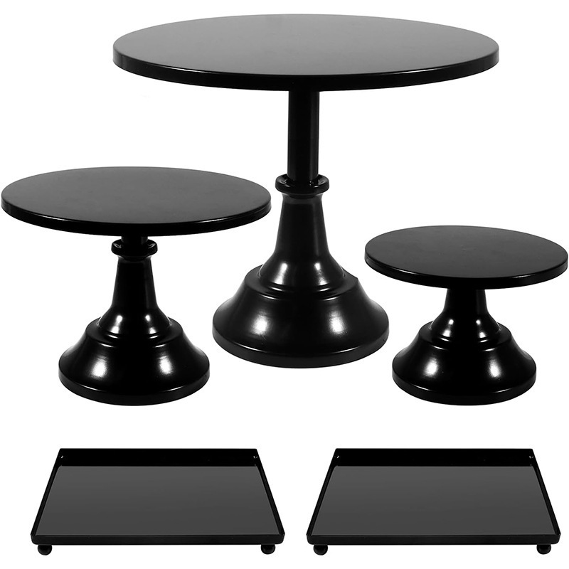 Transfronterizos Amazon temu postre estante de exhibición bandeja de pastel estante de pastel diseño de cumpleaños