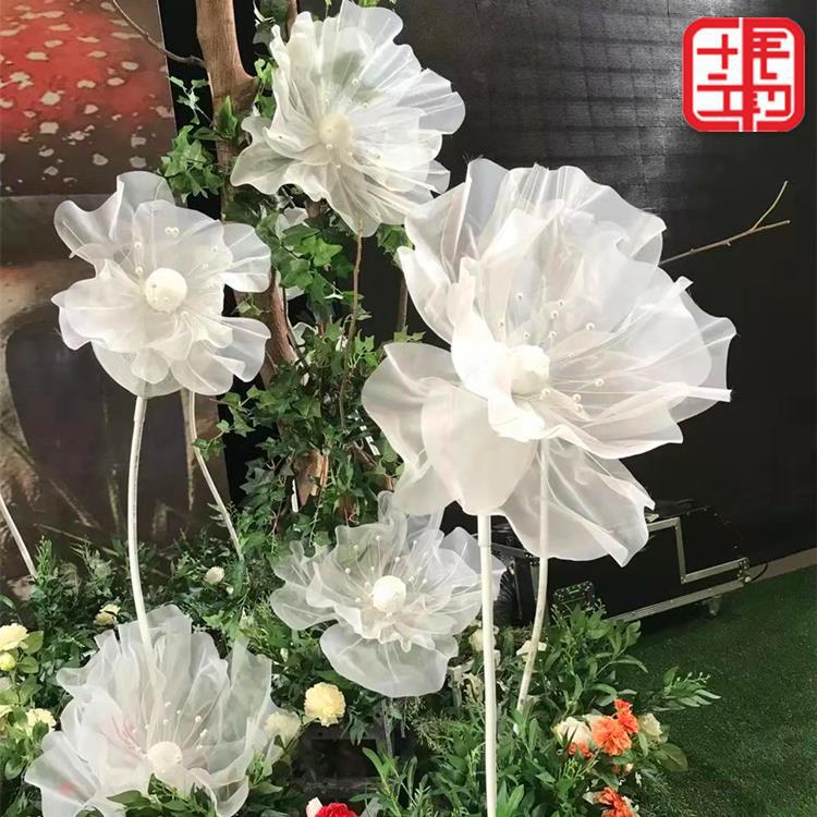 new pattern Wedding celebration prop Silk flower travel permit Stage background Decorative flowers Silk flowers wedding arrangement Showcase Decoration