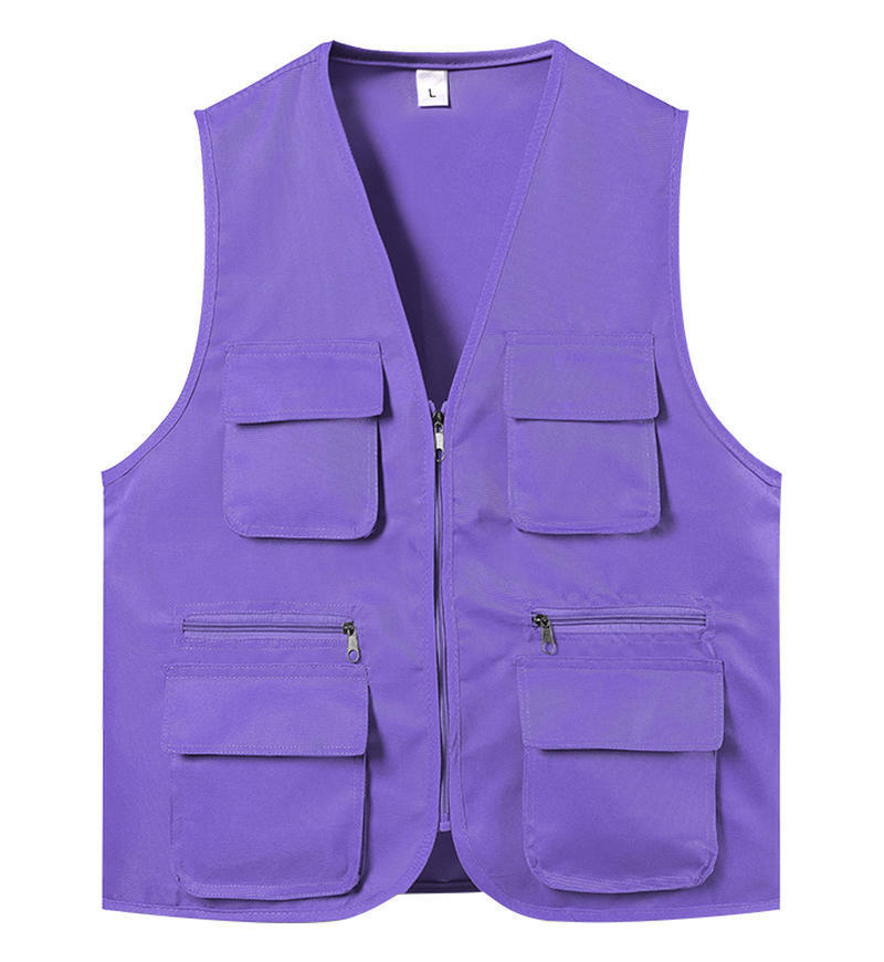 Ropa de trabajo voluntaria chaleco impresa tridimensional grupo de construcción voluntario chaleco voluntario publicidad de bienestar público bolsillo