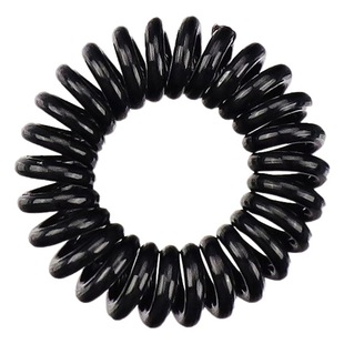 3G foreign trade small telephone line Hair ring head rope Black White Transparent Hair hair accessories wholesale