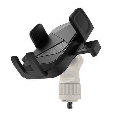 Car phone holder — Mobile Phone Holder 25 Zhiyin - grayblack-clamping-kit