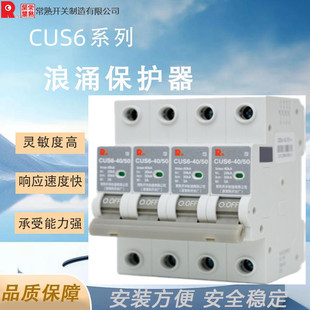 Changshu Switch Cus6-40 Surge Protector First-Level Agent Brand New Original Reject High Imitation Second-Hand