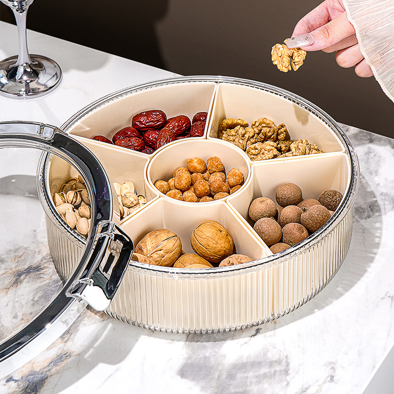 轻奢果盘高级感家用客厅茶几水果盘糖果盒干果盒零食干果盘糖果盘