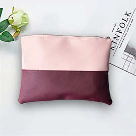 厂家定制pu化妆包女士包手拿包时尚高颜值mm包出行便携防水收纳包