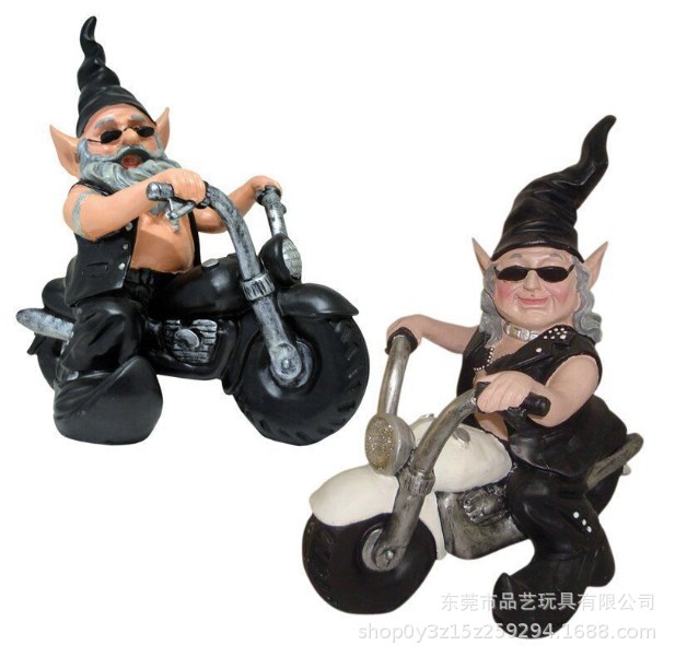 Cross-border Dwarf Gnome Ornament Garden Decoration Craft Holiday Resin Christmas Ornament Three-dimensional Artificial Drawing