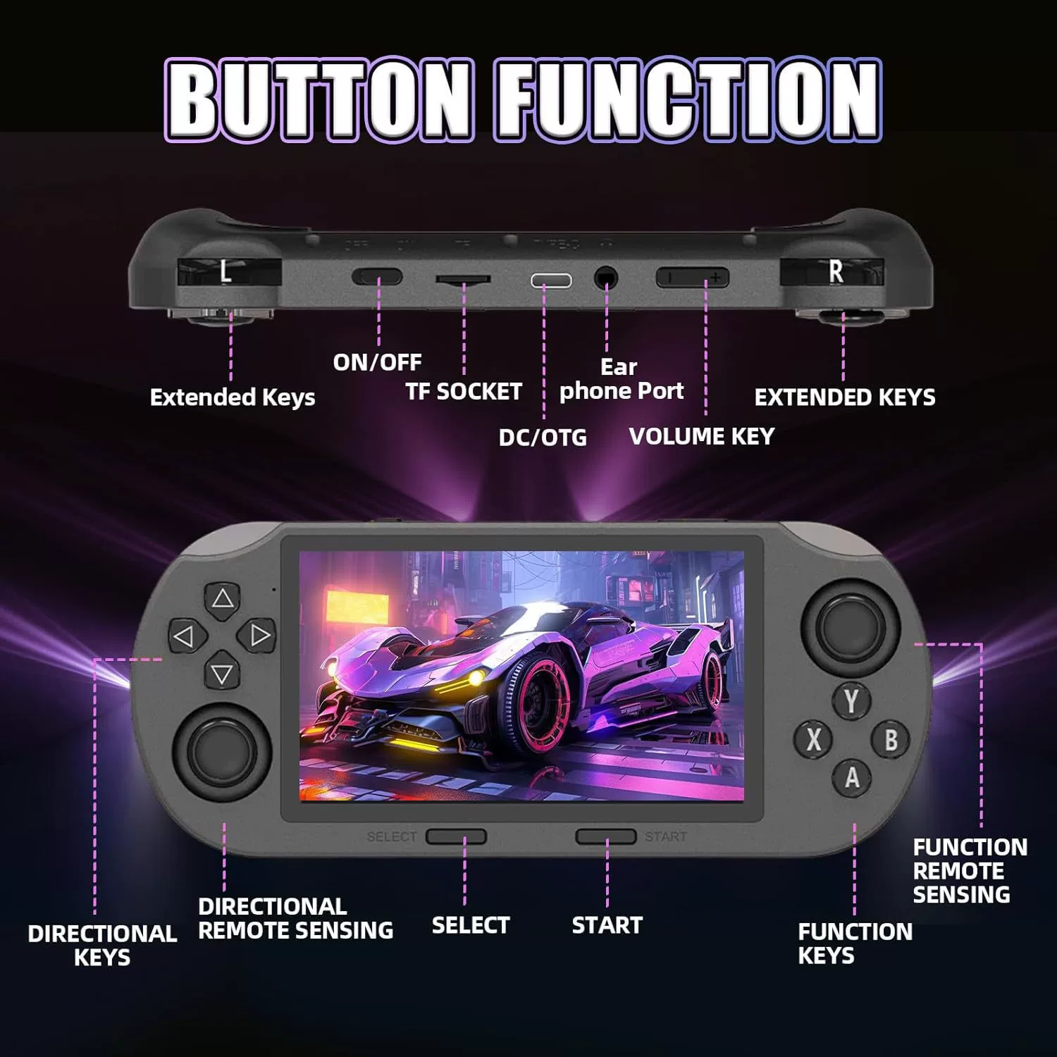 Joystick, game console, (Cross-border trading), 4.5inch, nostalgia